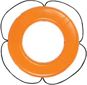 Taylor Life Ring Poly Orange 30 Solas 571 Fresh Stock