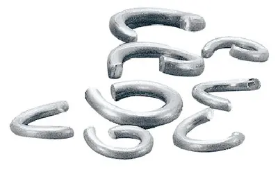 Trending Taylor Stainless Steel Clinching Rings - Pack of 50 1044