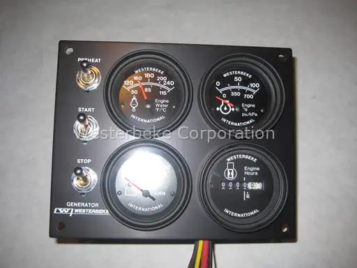 Westerbeke, Panel, genset ctl btd 8.0, 035016 Latest