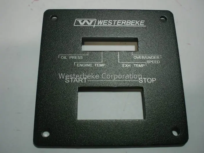 Limited Edition Westerbeke, Panel, plate remote ctl efi, 049147