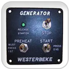 Limited Time Westerbeke, Panel, remote ctl 12v dsl, 024943