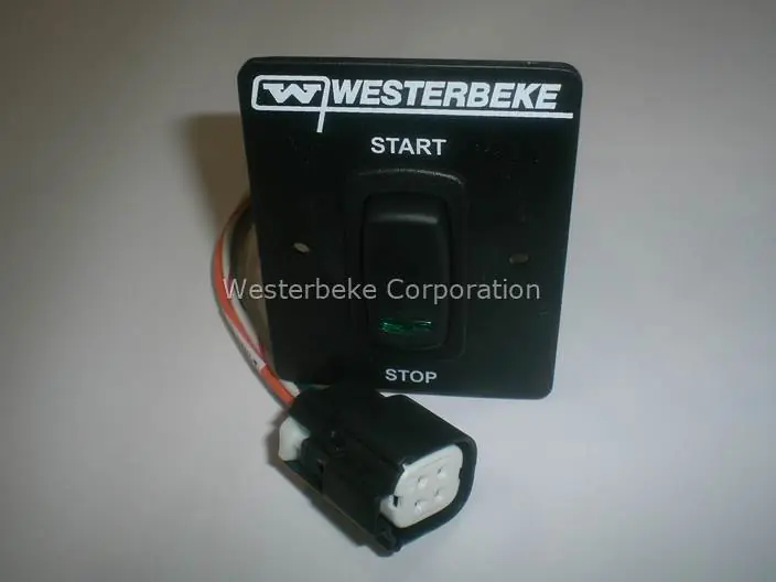 Free Delivery Westerbeke, Panel, remote st-stop d-net 12v, 052560