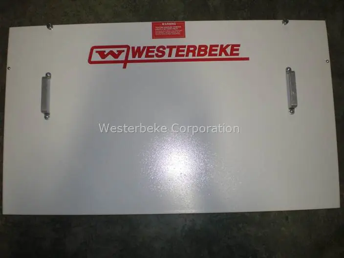 Brand New Westerbeke, Panel, sg side plain 5-7 white, 041736