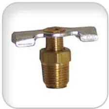 Deal Westerbeke, Petcock 1/8npt ext seat brass, 011471