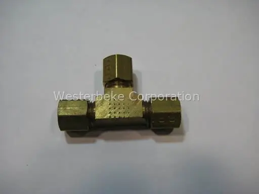 Seasonal Sale Westerbeke, Tee 3/16 compression brass, 019291