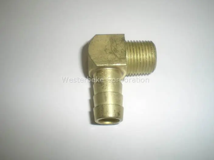 Westerbeke, Tee 3/8nptmx1/8nptfx1/2 hose, 047845 Original