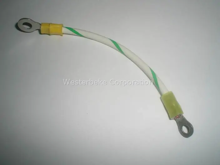 Shop Now Westerbeke, Wire, terminal block to ground, 036700